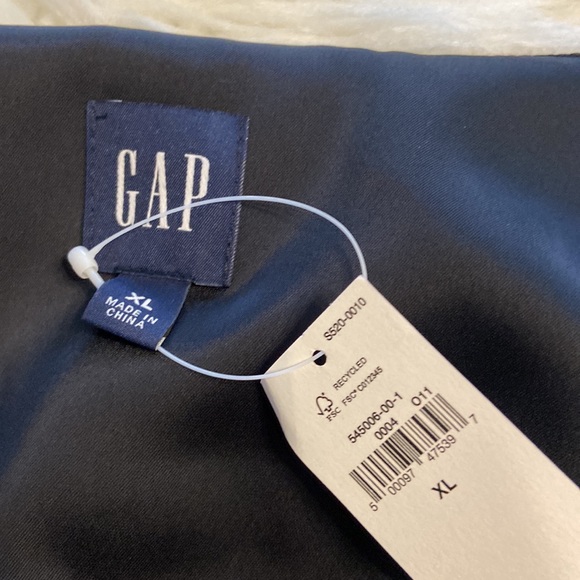 GAP SATIN WRAP DRESS SIZE XL BRAND NEW COLOR BLACK LENGTH 40”BUST 42” - Picture 12 of 12